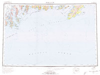 Topo map Blying Sound Alaska