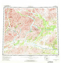 Download a high-resolution, GPS-compatible USGS topo map for Chandalar, AK (1972 edition)