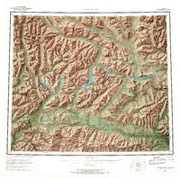 Download a high-resolution, GPS-compatible USGS topo map for Chandalar, AK (1967 edition)
