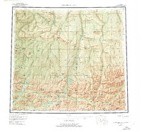 Topo map Chandler Lake Alaska
