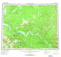Download a high-resolution, GPS-compatible USGS topo map for Charley River, AK (1967 edition)