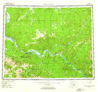 Download a high-resolution, GPS-compatible USGS topo map for Charley River, AK (1961 edition)