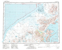 Download a high-resolution, GPS-compatible USGS topo map for Chignik, AK (1994 edition)