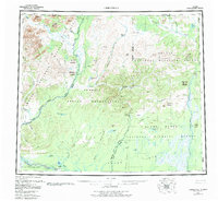 Download a high-resolution, GPS-compatible USGS topo map for Christian, AK (1983 edition)