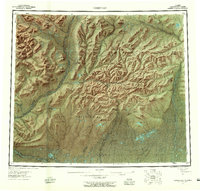 preview thumbnail of historical topo map of Yukon-Koyukuk County, AK in 1956