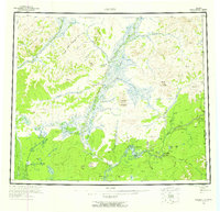 Download a high-resolution, GPS-compatible USGS topo map for Coleen, AK (1959 edition)