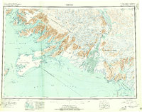 1948 Map of Cordova, 1957 Print