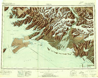 1951 Map of Cordova