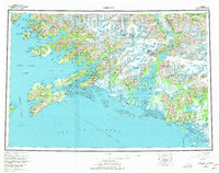 Topo map Cordova Alaska
