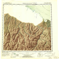 Download a high-resolution, GPS-compatible USGS topo map for Demarcation Point, AK (1951 edition)
