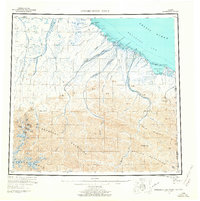 Topo map Demarcation Point Alaska