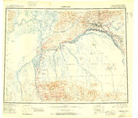 1951 Map of Fairbanks