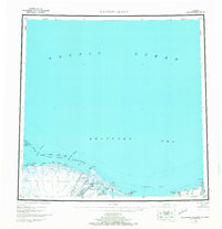 Topo map Flaxman Island Alaska