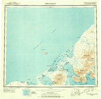 preview thumbnail of historical topo map of Aleutians East County, AK in 1943