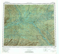 Download a high-resolution, GPS-compatible USGS topo map for Fort Yukon, AK (1964 edition)