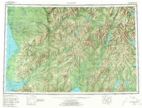 Topo map Goodnews Alaska