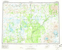 Download a high-resolution, GPS-compatible USGS topo map for Gulkana, AK (1969 edition)