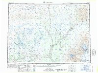 Download a high-resolution, GPS-compatible USGS topo map for Gulkana, AK (1965 edition)