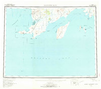 Download a high-resolution, GPS-compatible USGS topo map for Hagemeister Island, AK (1970 edition)