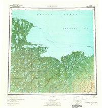 Download a high-resolution, GPS-compatible USGS topo map for Harrison Bay, AK (1963 edition)