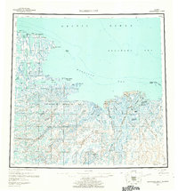 Download a high-resolution, GPS-compatible USGS topo map for Harrison Bay, AK (1961 edition)
