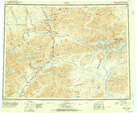 Download a high-resolution, GPS-compatible USGS topo map for Healy, AK (1951 edition)