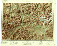 Download a high-resolution, GPS-compatible USGS topo map for Healy, AK (1951 edition)
