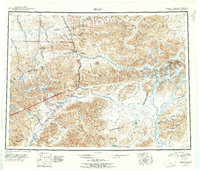 Download a high-resolution, GPS-compatible USGS topo map for Healy, AK (1964 edition)