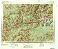 Download a high-resolution, GPS-compatible USGS topo map for Healy, AK (1957 edition)