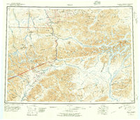 Topo map Healy Alaska