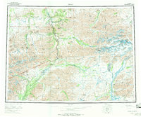 Download a high-resolution, GPS-compatible USGS topo map for Healy, AK (1970 edition)