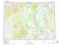 Download a high-resolution, GPS-compatible USGS topo map for Holy Cross, AK (1988 edition)