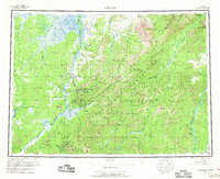 Download a high-resolution, GPS-compatible USGS topo map for Iditarod, AK (1968 edition)