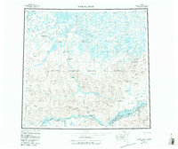 Download a high-resolution, GPS-compatible USGS topo map for Ikpikpuk River, AK (1988 edition)