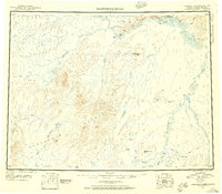 1948 Map of Kantishna River, 1956 Print