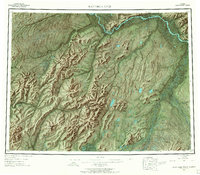 Download a high-resolution, GPS-compatible USGS topo map for Kantishna River, AK (1965 edition)