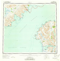 Topo map Karluk Alaska