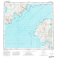Download a high-resolution, GPS-compatible USGS topo map for Karluk, AK (1982 edition)
