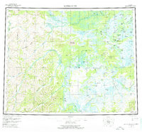 Download a high-resolution, GPS-compatible USGS topo map for Kateel River, AK (1976 edition)
