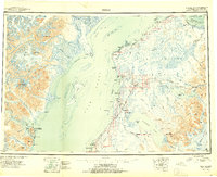1950 Map of Kenai