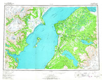 Topo map Kenai Alaska