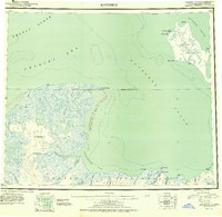Topo map Kotzebue Alaska