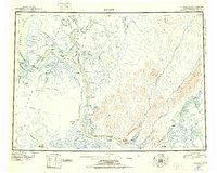 Topo map Kwiguk Alaska