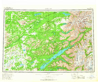 Download a high-resolution, GPS-compatible USGS topo map for Lake Clark, AK (1967 edition)
