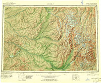 Topo map Lime Hills Alaska