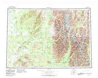 Topo map Lime Hills Alaska