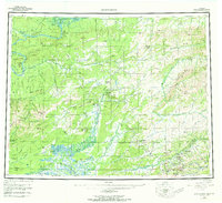 Download a high-resolution, GPS-compatible USGS topo map for Livengood, AK (1973 edition)