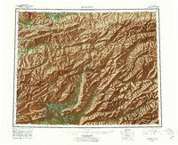 Download a high-resolution, GPS-compatible USGS topo map for Livengood, AK (1977 edition)