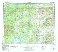 Download a high-resolution, GPS-compatible USGS topo map for Livengood, AK (1984 edition)
