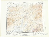 preview thumbnail of historical topo map of Livengood, AK in 1951